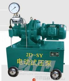 Motor Operated Hydraulic Pressure Testing Pump