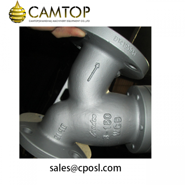 ASME B16.34 WCB YStrainer, 3 Inch, SS304 Screen CAMTOPAPI 6A AND